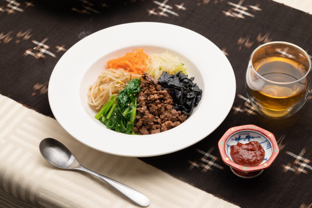 お野菜たっぷりビビンバ丼