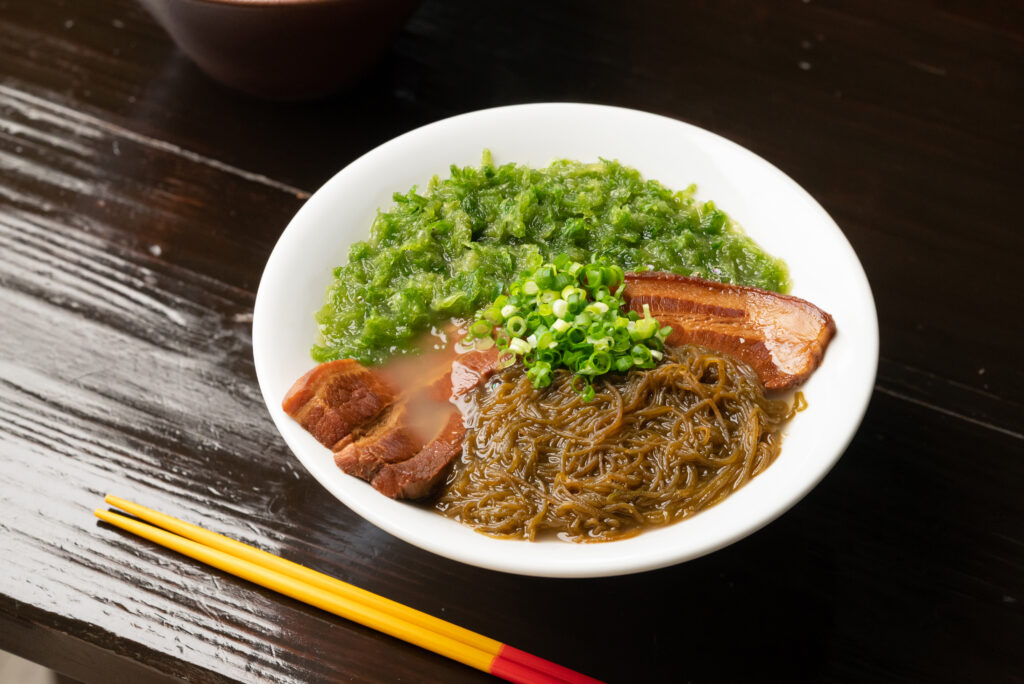 笑島そば（三枚肉）