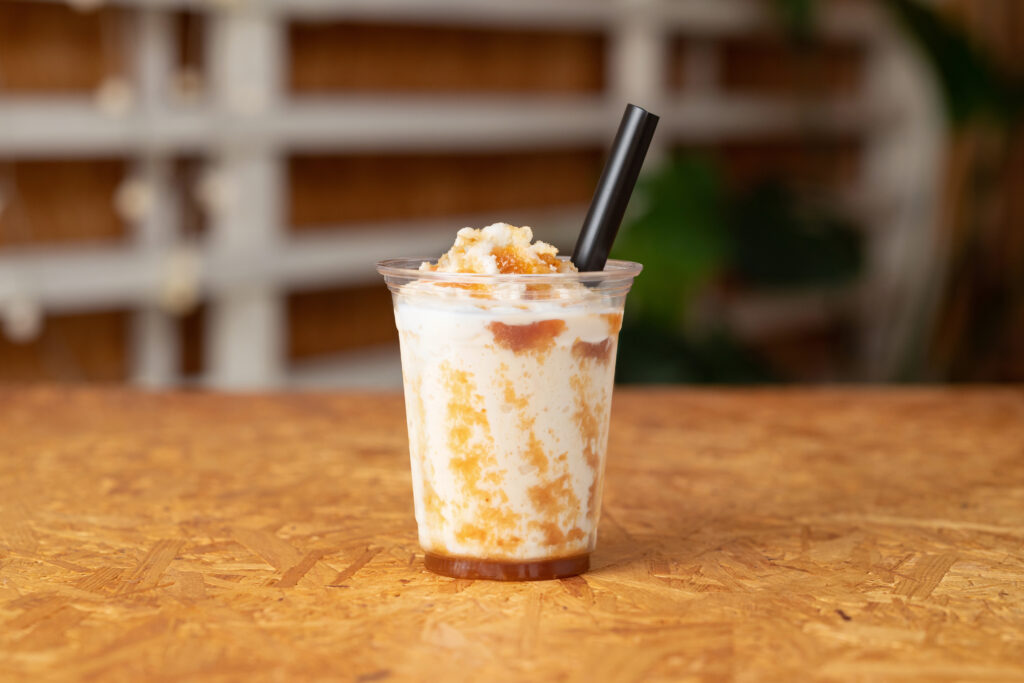 久米島みそキャラメルスムージー