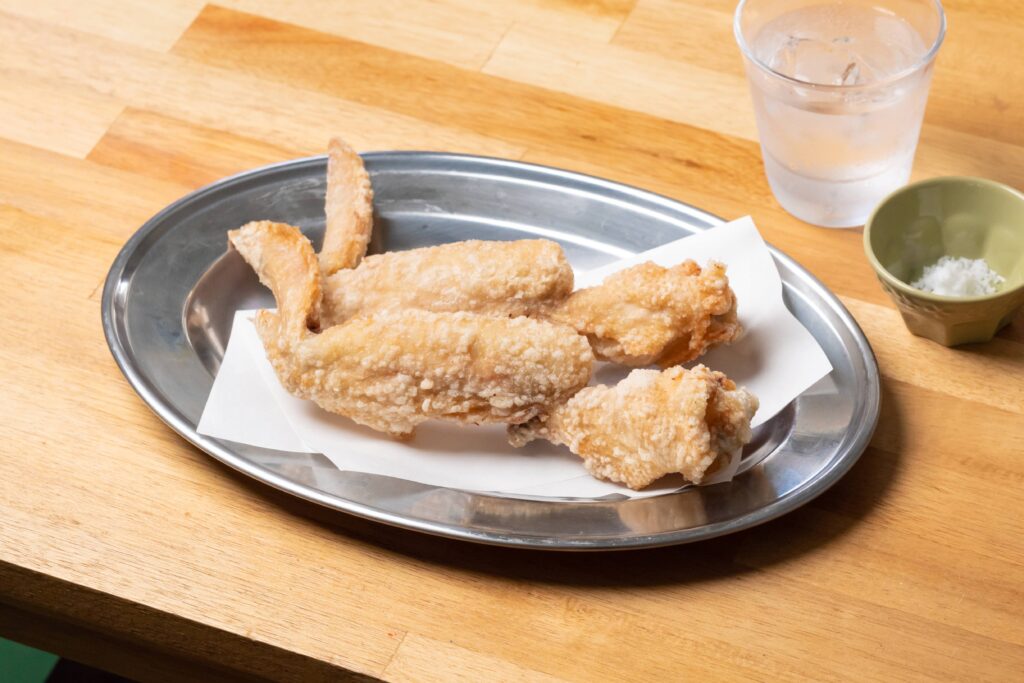 久米島赤鶏手羽一本揚げ